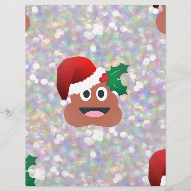 Lámina santa claus emoji (Anverso)