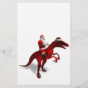 Lámina Santa Claus On Dino