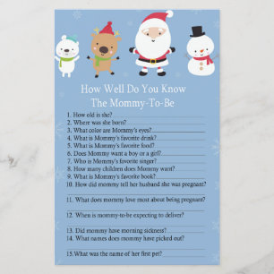 Lámina Santa Claus ¿qué tan bien conoces el juego de la d