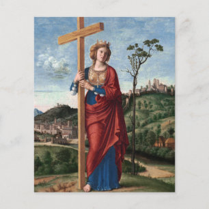 Lámina Santa Elena con la Vera Cruz Arte Sagrado
