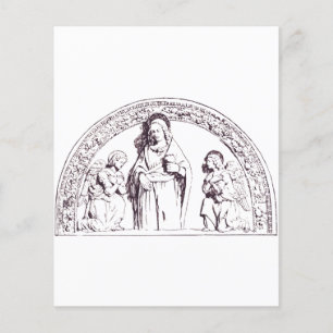 Lámina Santa Lucía de Siracusa por Giovanni della Robbia