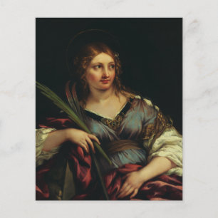 Lámina Santa Martina de Roma por Pietro Berrettini