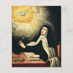 Lámina Santa Teresa de Ávila