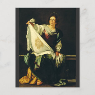 Lámina Santa Verónica Arte El Milagro de la Santa Faz