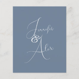 Lámina Script Minimalist Photo Collage Thank You Cards