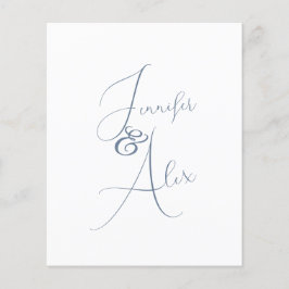 Lámina Script Minimalist Photo Collage Thank You Cards