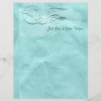Lámina Scrolly Bird (Papel personalizado para álbum de re