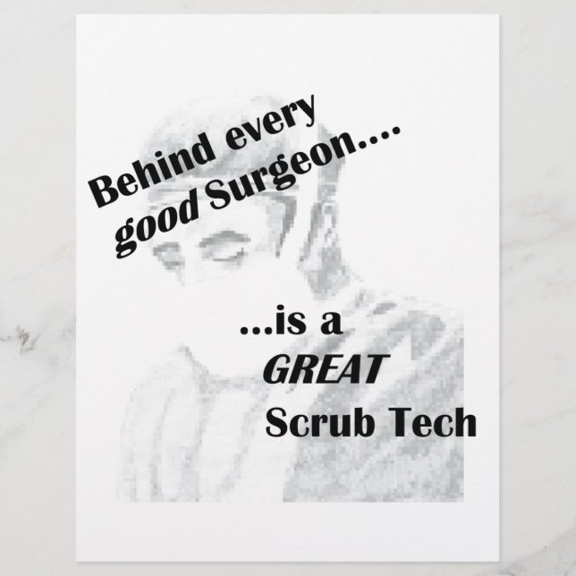 Lámina Scrub Tech (Anverso)