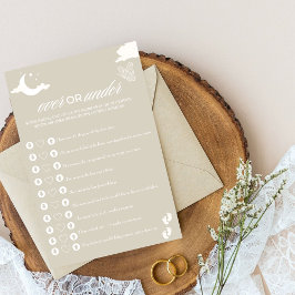 Lámina ¿Se acabó o se acabó la partida de Baby Shower?