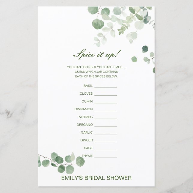 Lámina Se levanta la especia modificable, se llama ducha  (Anverso)