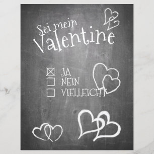 Lámina Sé mi San Valentín
