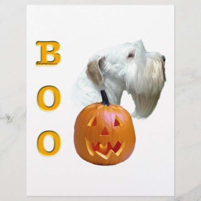 Lámina Sealyham Terrier Boo (Anverso)