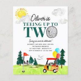 Lámina Segunda Jornada de Golf para Dos Golf