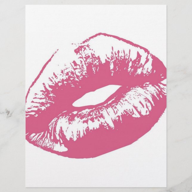 Lámina Sellado con un beso (Anverso)