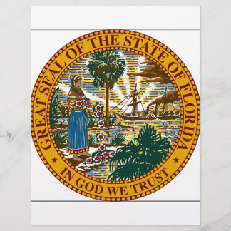 Lámina Sello de estado de Florida