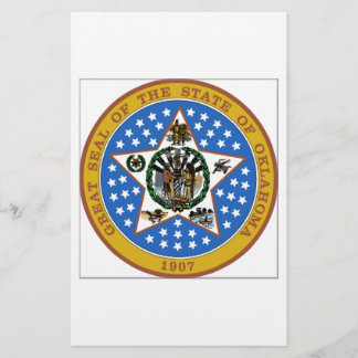 Lámina Sello de estado de Oklahoma