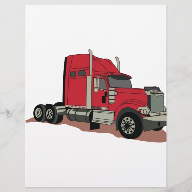 Lámina Semi Truck (Anverso)