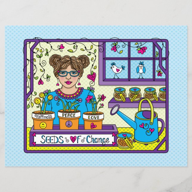 Lámina Semillas de Cambio_Hoja de papel plana 11"x8.5" (Anverso)