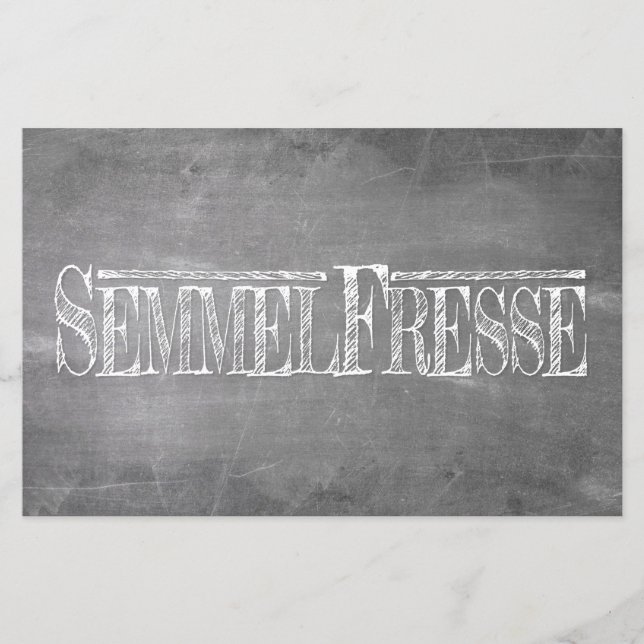 Lámina Semmelfresse - blanco (Anverso)