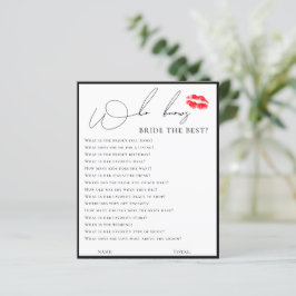 Lámina Sencillo elegante que conoce el mejor juego de la 