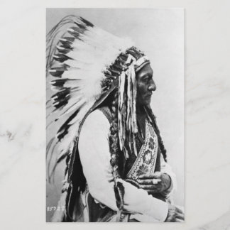 Lámina Sentando a Bull, un sioux de Hunkpapa