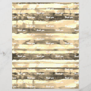 Lámina Sepia stripes SCV 1c Gracias