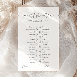 Lámina Sería Más Bien Un Juego Moderno De Ducha De Novias