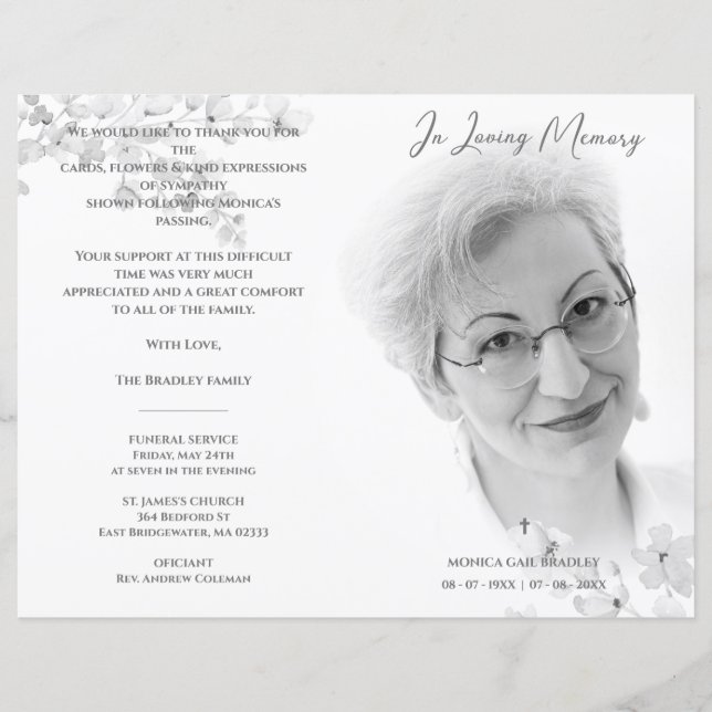 Lámina Servicio de recuerdo de fotos en blanco y negro, q (Anverso)