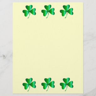 Lámina Shamrock Letterhead