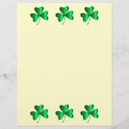 Lámina Shamrock Letterhead