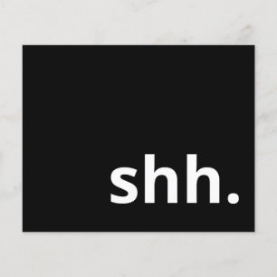 Lámina shh. es un fiesta sorpresa