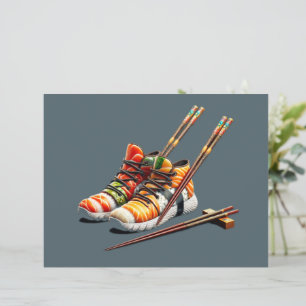 Lámina Shoeshi ME - Esneaker único de sushi