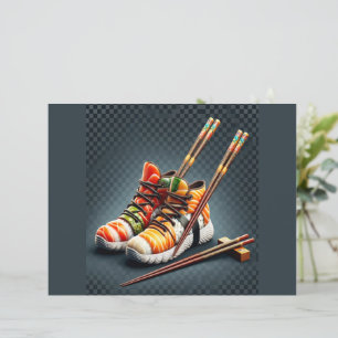 Lámina Shoeshi ME - Esneaker único de sushi
