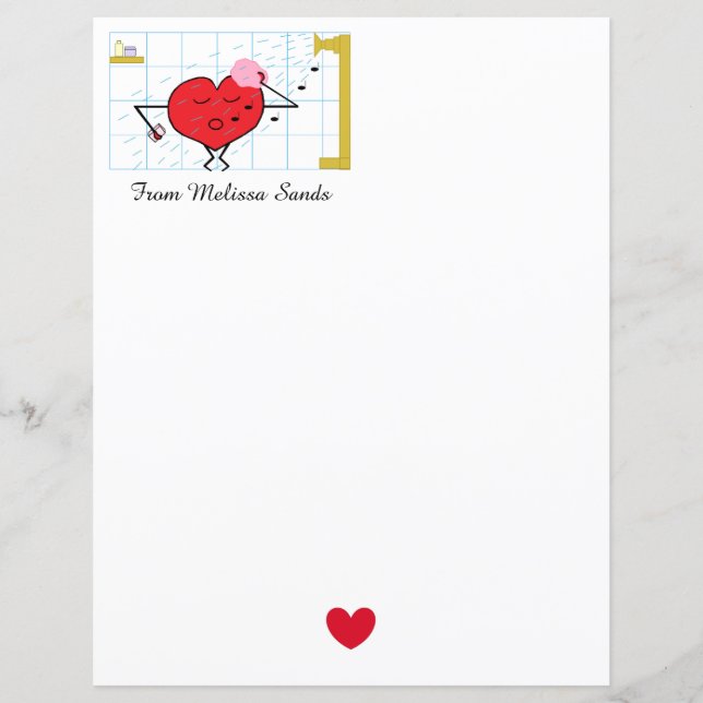 Lámina Shower You with Love Paper Sheet (Anverso)