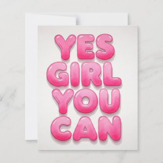 Lámina Sí, chica, puedes hacer trampa