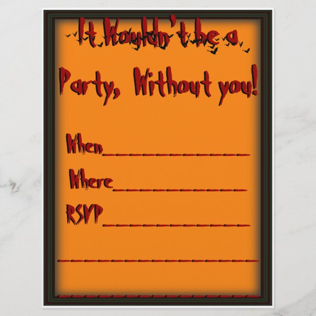 Lámina Silhouette de la escena del cementerio de Hallowee (Anverso)