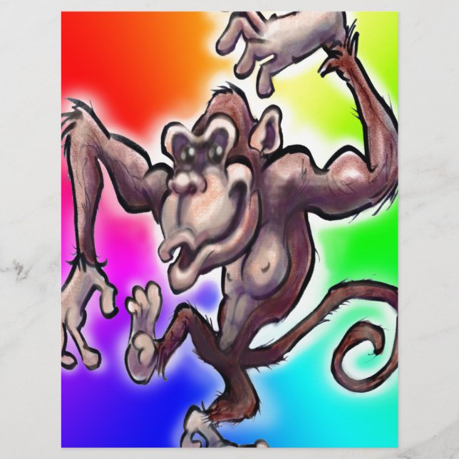 Lámina Silly Monkey (Anverso)