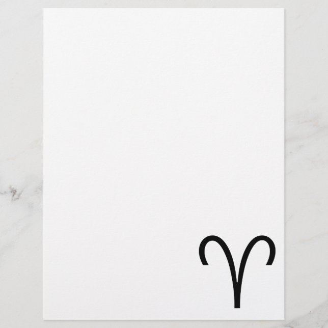 Lámina Símbolo de Aries (Anverso)
