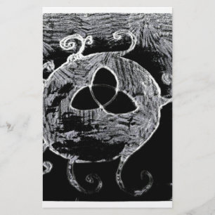 Lámina símbolo de wiccan para las brujas