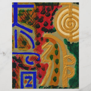 Lámina Símbolos de curación principales de REIKI