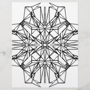 Lámina simetría geométrica