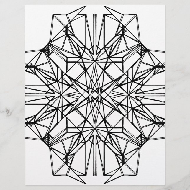 Lámina simetría geométrica (Anverso)