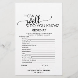 Lámina Simple caligrafía negra lo que hay en tu juego de 