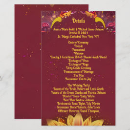 Lámina Sinfonía floral: Colección de elegancia Boda