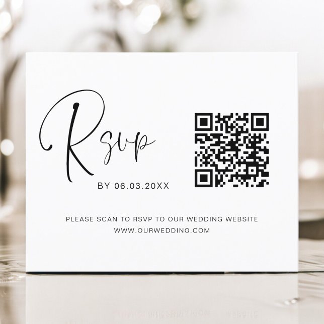 Lámina Sitio web del Boda de código QR de presupuesto RSV (Subido por el creador)