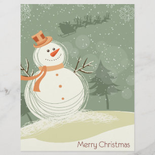 Lámina Snowman