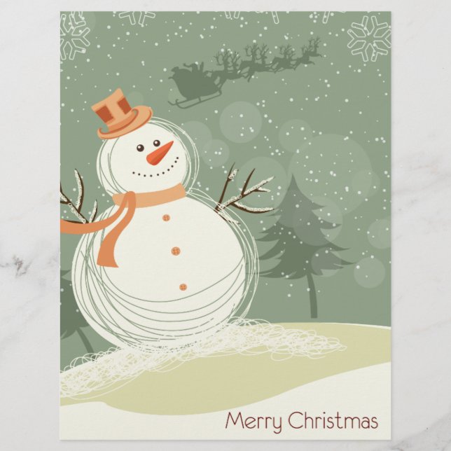 Lámina Snowman (Anverso)