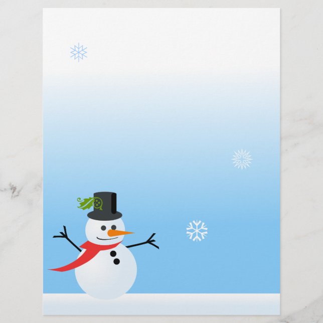 Lámina Snowman (Anverso)