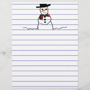 Lámina Snowman