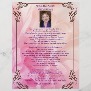 Lámina Sobre el artículo personalizado de Cheryl Kinney